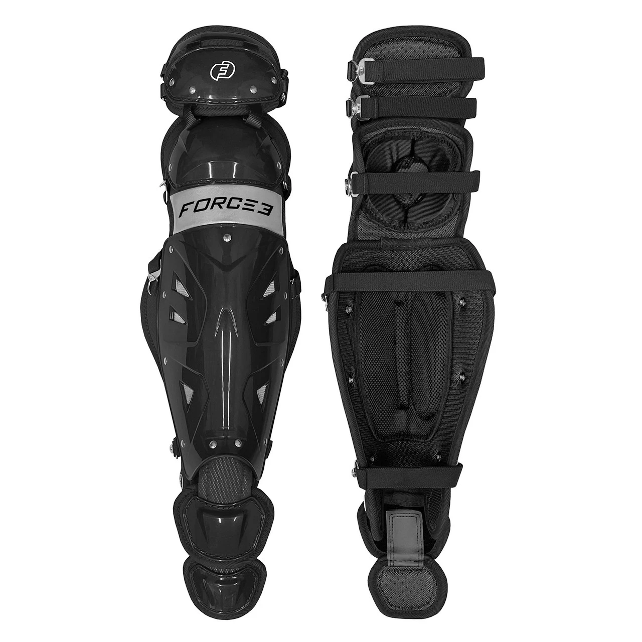 Force3 Adult Baseball Catcher's Leg Guards 3 Force3 Adult Baseball Catcher's Leg Guards