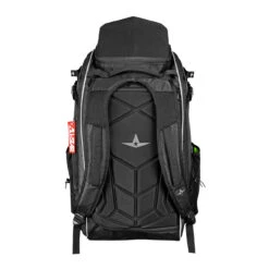 All-Star MVP Dual Hybrid Catcher's Baseball/Softball Backpack Bag -Baseball Sale Store all star bbcbp blk 003 52567.1675197691