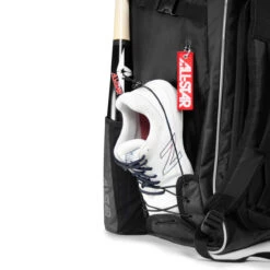 All-Star MVP Dual Hybrid Catcher's Baseball/Softball Backpack Bag -Baseball Sale Store all star bbcbp blk 007 04462.1675197693