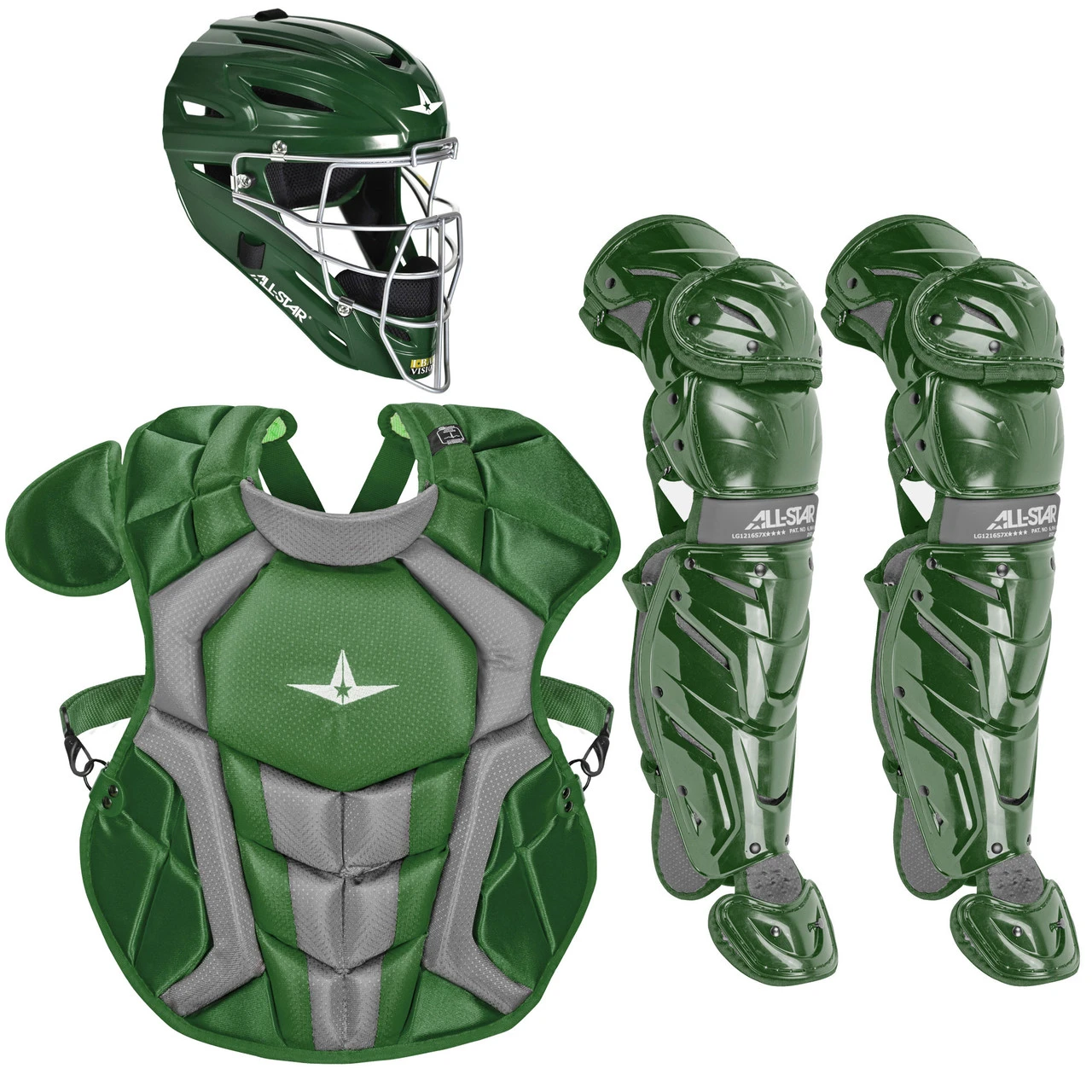 All-Star System7 Axis NOCSAE Youth Baseball Catcher's Package 4 All-Star System7 Axis NOCSAE Youth Baseball Catcher's Package - Image 2