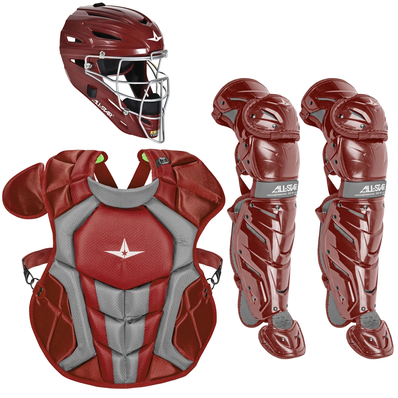 All-Star System7 Axis NOCSAE Youth Baseball Catcher's Package 5 All-Star System7 Axis NOCSAE Youth Baseball Catcher's Package - Image 3