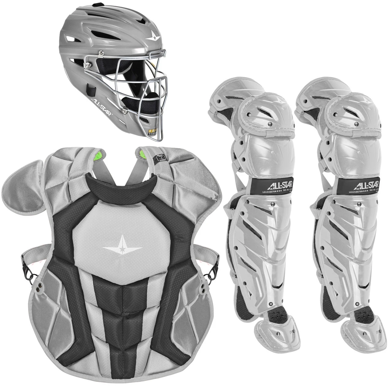 All-Star System7 Axis NOCSAE Youth Baseball Catcher's Package 7 All-Star System7 Axis NOCSAE Youth Baseball Catcher's Package - Image 5