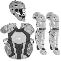 All-Star System7 Axis Intermediate NOCSAE Baseball Catcher's Package -Baseball Sale Store all star ckcc1216s7xc sil 89893.1677866407