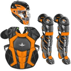 All-Star System7 Axis Travel Team NOCSAE Youth Catcher's Package -Baseball Sale Store all star ckcc1216s7xtt blkorg 15828.1678184938