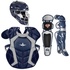 All-Star System Seven Pro NOCSAE Adult Baseball Catcher's Package -Baseball Sale Store all star ckccpro1 nvy 32658.1674661702