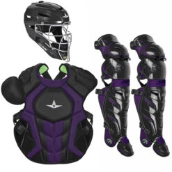 All-Star System7 Axis NOCSAE Adult Baseball Catcher's Package -Baseball Sale Store all star ckccpro1x bkgo 08704.1679475004