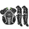 All-Star System7 Axis NOCSAE Adult Baseball Catcher's Gear Set -Baseball Sale Store all star s7ancplga blk 84020.1678170496