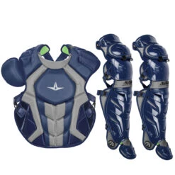 All-Star System7 Axis NOCSAE Adult Baseball Catcher's Gear Set -Baseball Sale Store all star s7ancplga blkpur 35171.1678170499