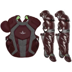 All-Star System7 Axis NOCSAE Adult Baseball Catcher's Gear Set -Baseball Sale Store all star s7ancplga crd 38143.1678170499