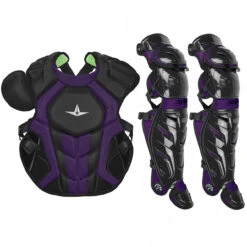 All-Star System7 Axis NOCSAE Adult Baseball Catcher's Gear Set -Baseball Sale Store all star s7ancplga margld 40742.1678170497