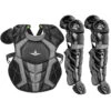 All-Star System7 Axis NOCSAE Youth Baseball Catcher's Gear Set -Baseball Sale Store all star s7ancplgi blk 63065.1678155990