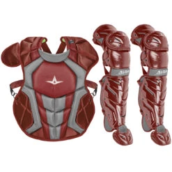All-Star System7 Axis NOCSAE Intermediate Baseball Catcher's Gear Set -Baseball Sale Store all star s7ancplgi mar 10367.1674473303