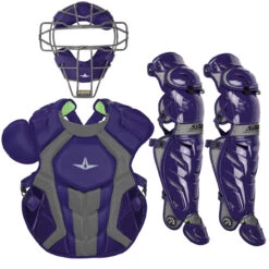 All-Star System7 Axis TM Adult NOCSAE Baseball Catcher's Package -Baseball Sale Store all star ckccpro1x tm pu 79965.1679330088