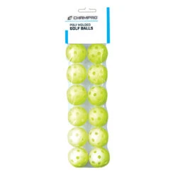 Champro 5 Inch Poly Molded Golf Balls - 12 Balls -Baseball Sale Store cbb 52yellow 48717.1668241344