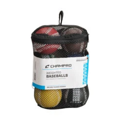 Champro 7oz-12oz Weighted Training Baseball Set - 6-Pack -Baseball Sale Store champro training ball package 02 55378.1668313661
