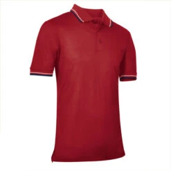 Champro Ump Dri-Gear Adult Baseball/Softball Umpire Shirt -Baseball Sale Store champro umpshirt red 39508.1679402469