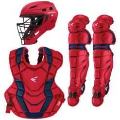 Easton Elite X Youth Baseball Catcher's Package -Baseball Sale Store easton elitexset rednvy 76587.1677938811