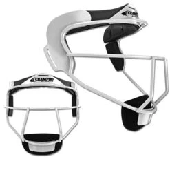 Champro The Grill Softball Fielders Mask -Baseball Sale Store grill white 17369.1673067424