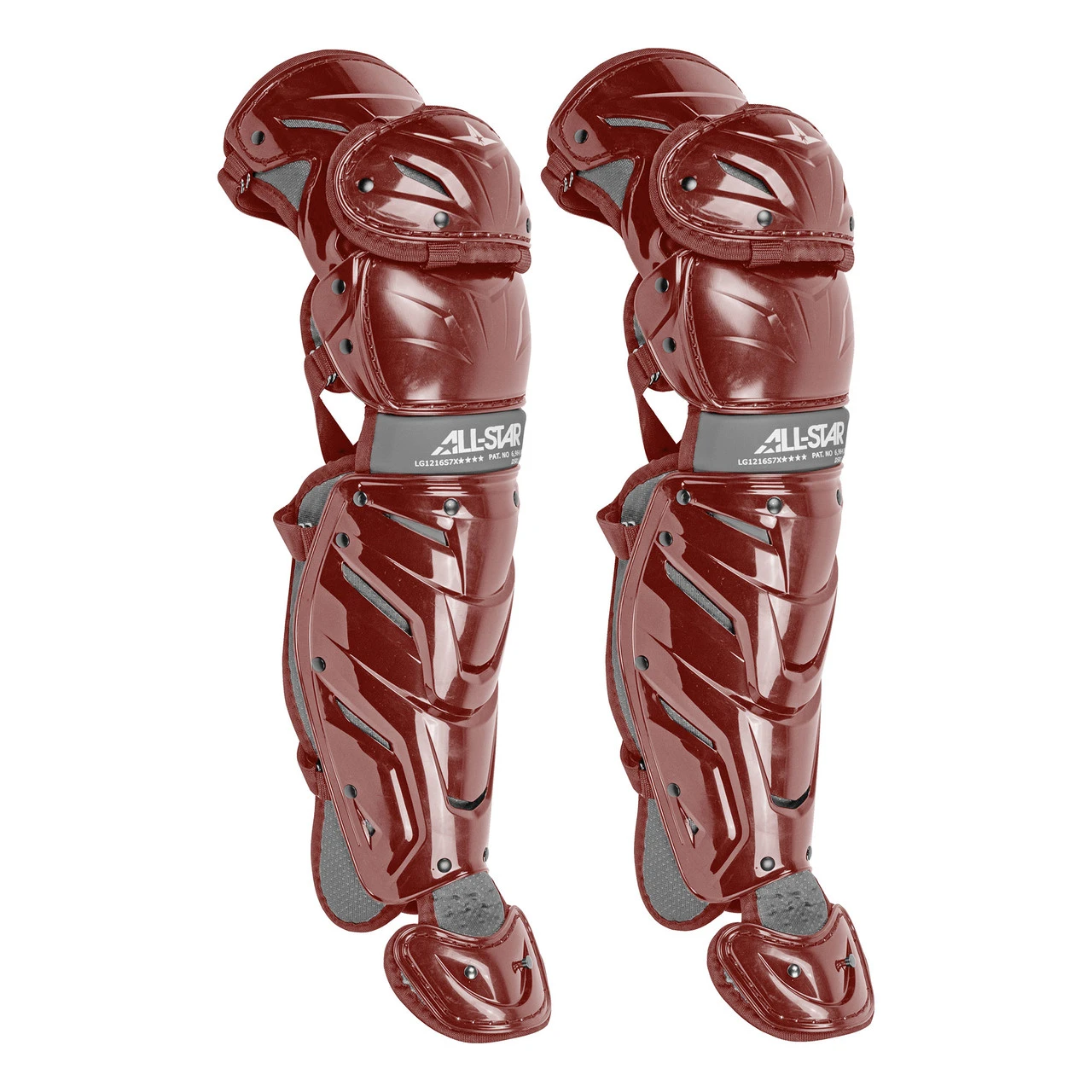 All-Star System 7 Axis 14.5 Inch Intermediate Baseball Catcher's Leg Guards 4 All-Star System 7 Axis 14.5 Inch Intermediate Baseball Catcher's Leg Guards - Image 2