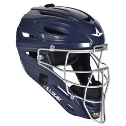All-Star System Seven Adult Baseball Catcher's Helmet -Baseball Sale Store mvp2500 nvy 42654.1679475073
