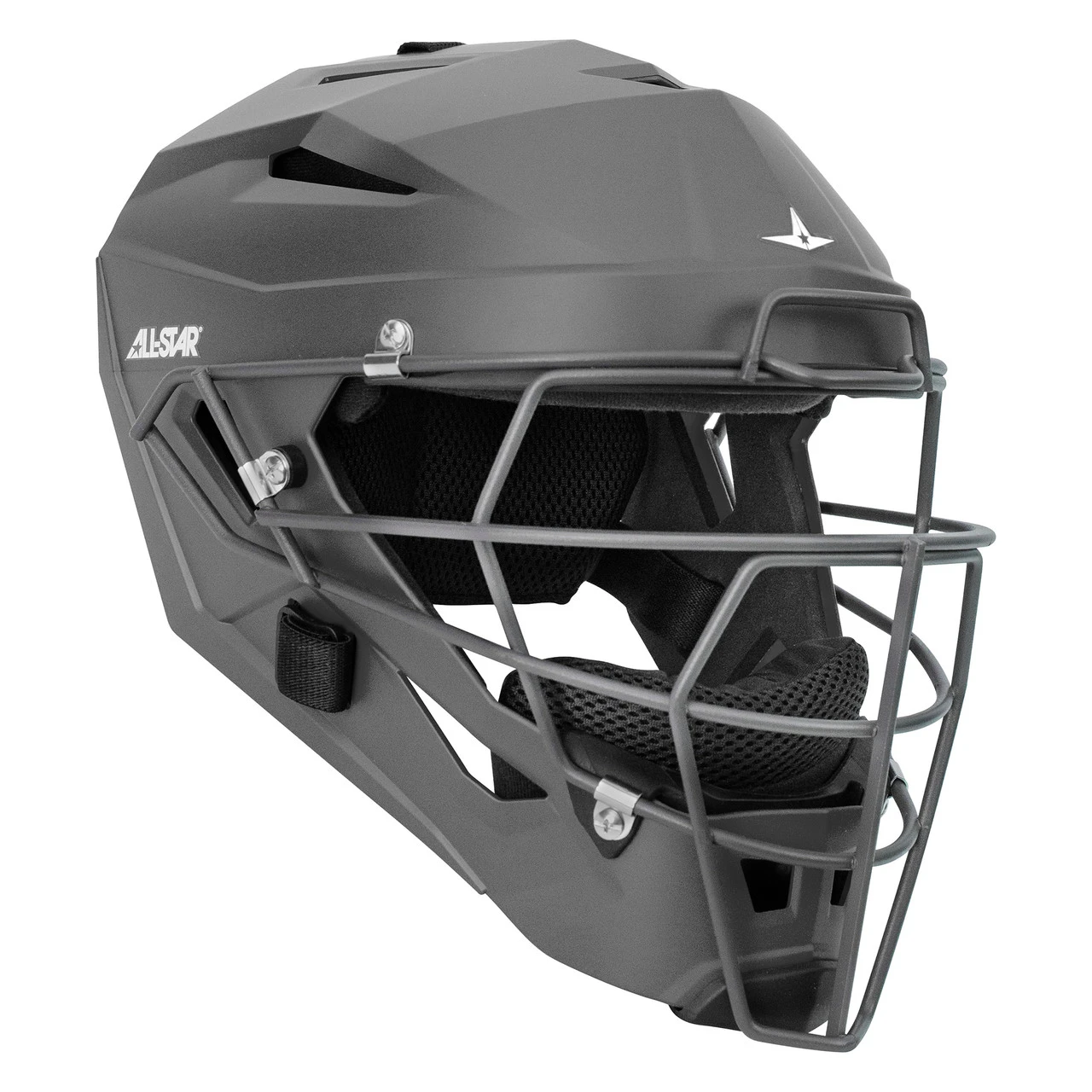 All-Star MVP5 Matte Youth Baseball Catcher's Helmet 11 All-Star MVP5 Matte Youth Baseball Catcher's Helmet - Image 9