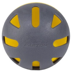 Easton Pop Back 9 Inch Training Baseballs - Dozen -Baseball Sale Store pop back wiffle balls a162041 gy yl front 41572.1657841037