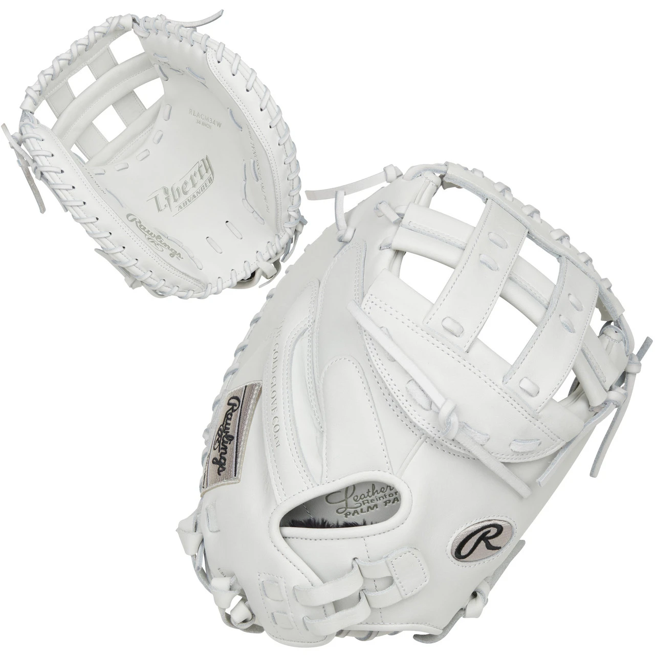 Rawlings Liberty Advanced 34 Inch RLACM34W Fastpitch Softball Catcher's Mitt 3 Rawlings Liberty Advanced 34 Inch RLACM34W Fastpitch Softball Catcher's Mitt