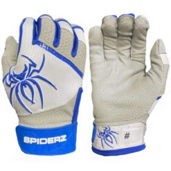 Spiderz PRO Adult Baseball/Softball Batting Gloves 22 Spiderz PRO Adult Baseball/Softball Batting Gloves -Baseball Sale Store spiderz pro21 whtblk 45281.1679475060