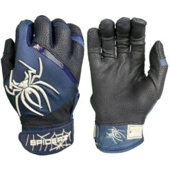 Spiderz 2023 PRO Adult Baseball/Softball Batting Gloves -Baseball Sale Store spiderz pro23 whtrednvy 01 40057.1679474998
