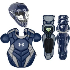 Under Armour UA Pro 4 Series Adult Baseball Catcher's Package -Baseball Sale Store ua uackcc4 nvy 61559.1665789531