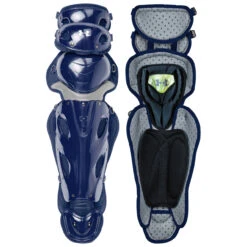 Under Armour UA Pro 4 Adult 16.5 Inch Baseball Catcher's Leg Guards -Baseball Sale Store ua ualg4 ap nvy 68976.1678098105
