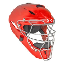 Under Armour Converge Tack Matte Adult Baseball/Softball Catcher's Helmet -Baseball Sale Store uahg3 am sca 97333.1666789218