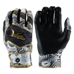 Victus NOX Adult Baseball/Softball Batting Gloves -Baseball Sale Store vbgnox bk gd 01 06029.1679301081