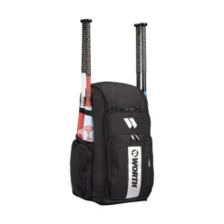 Worth Pro Baseball/Softball Backpack Bag -Baseball Sale Store wba004 bk 2 98764.1678561872