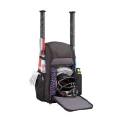 Worth Pro Baseball/Softball Backpack Bag -Baseball Sale Store wba004 bk 3 39371.1678561873