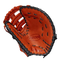 Wilson A2000 Spin Control Superskin 12.5 Inch SC1620SS Baseball First Base Mitt -Baseball Sale Store wbw100123 1 a2000 1b 1620ss sc 125 copperdimple blackss 70667.1654284837