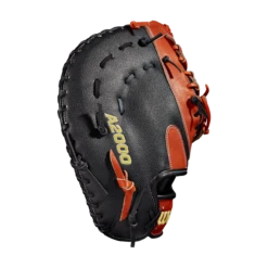 Wilson A2000 Spin Control Superskin 12.5 Inch SC1620SS Baseball First Base Mitt -Baseball Sale Store wbw100123 3 a2000 1b 1620ss sc 125 copperdimple blackss 12204.1654284838