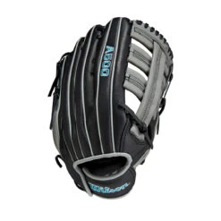 Wilson A500 Series 12.5 Inch WBW100905125 Travel Team Baseball Glove -Baseball Sale Store wilson wbw100905 0 a500 bb 125 boys bk gy trpbl 02168.1667151245
